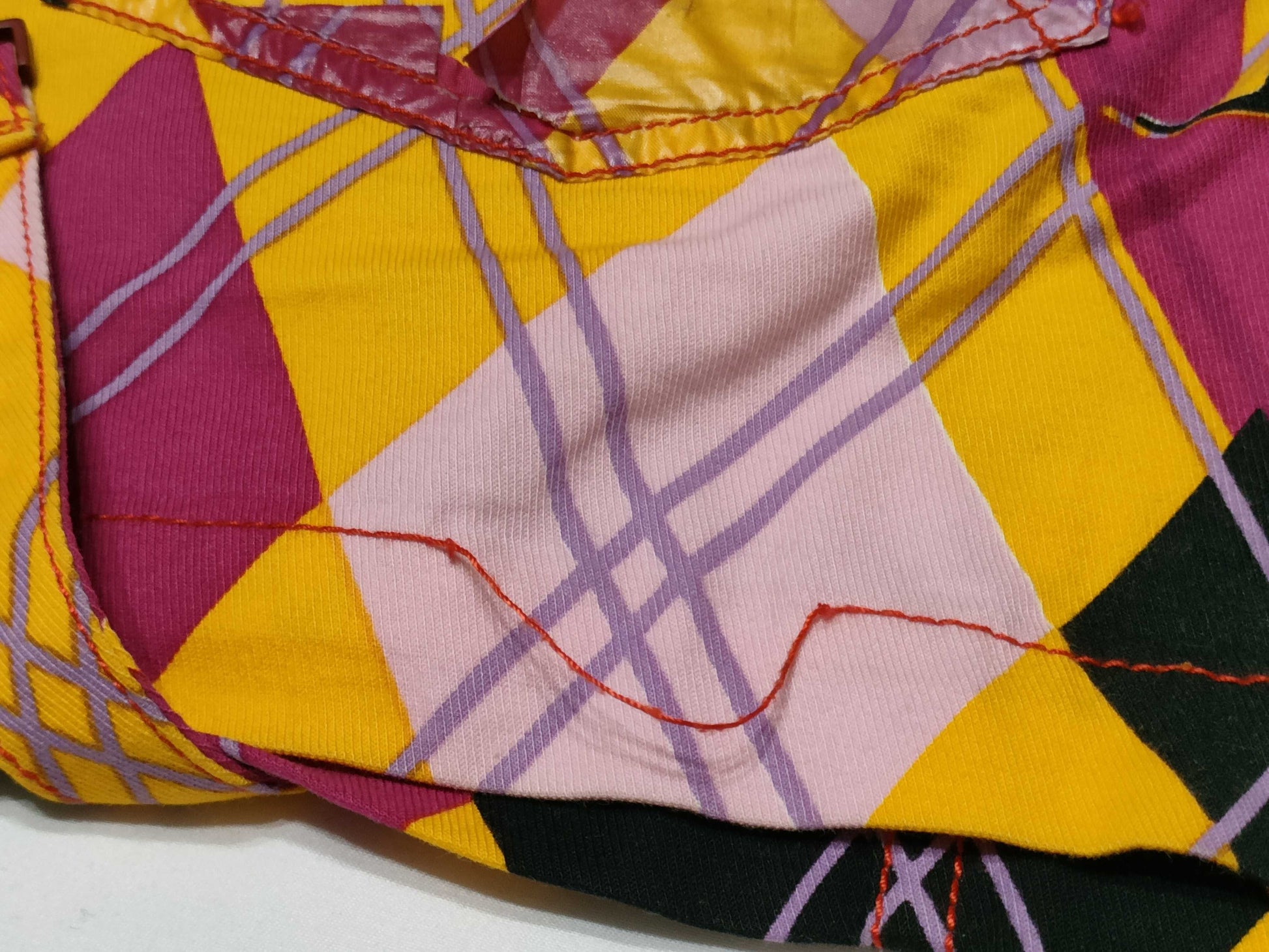 Dior Galliano-era mini skirt gimmick skirt