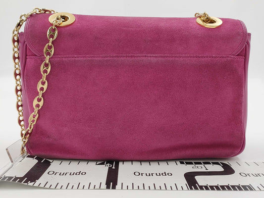GUCCI Marina Velvet Chain Shoulder Bag 576421 Shoulder Bag
