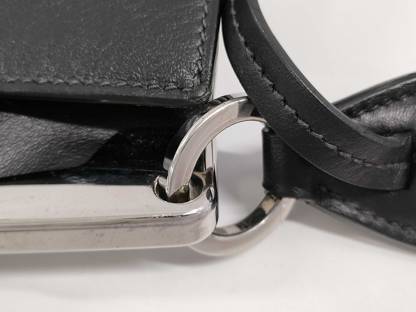 PRADA Prada Margit Shoulder Bag, Black Leather
