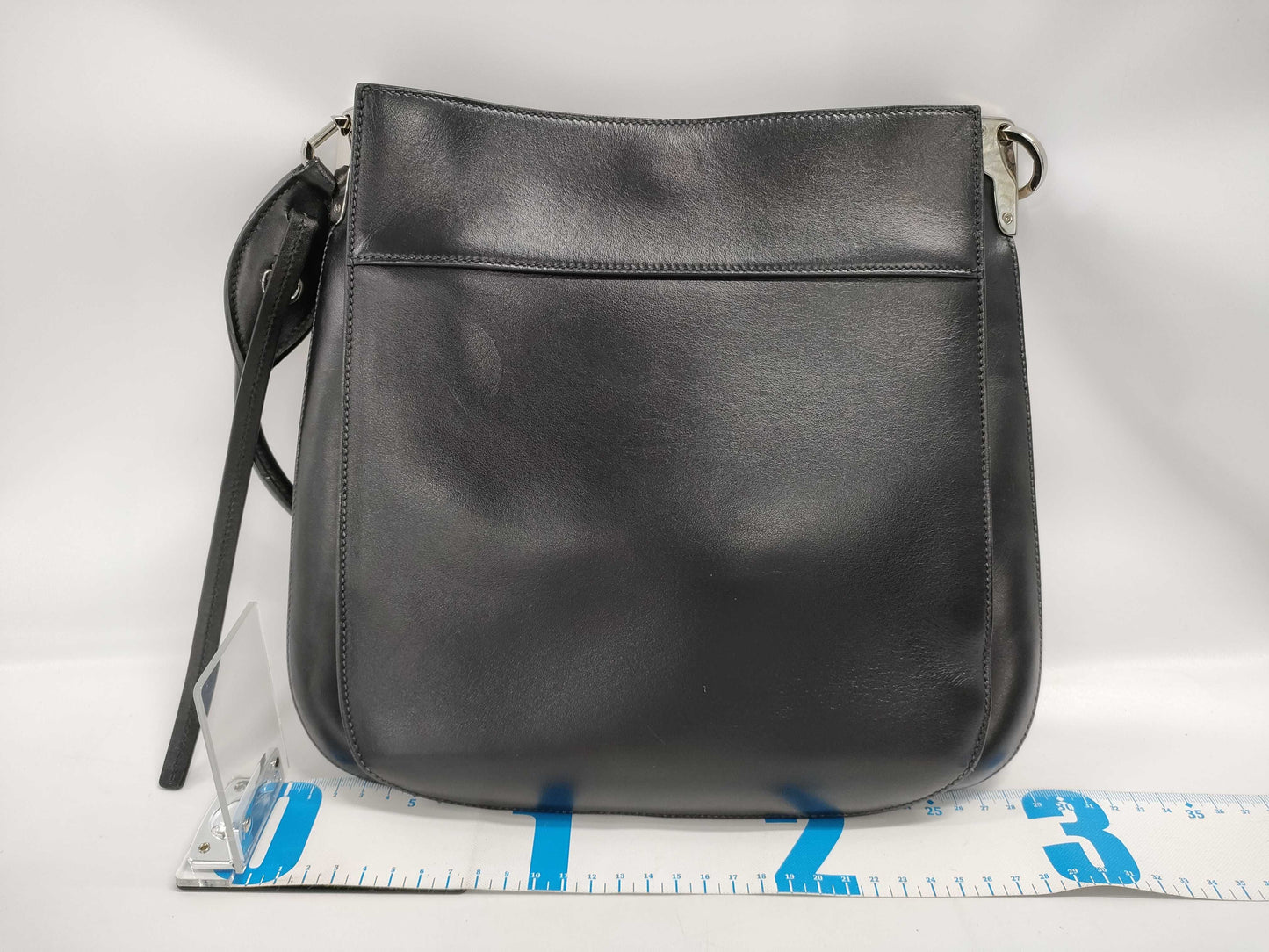 PRADA Prada Margit Shoulder Bag, Black Leather