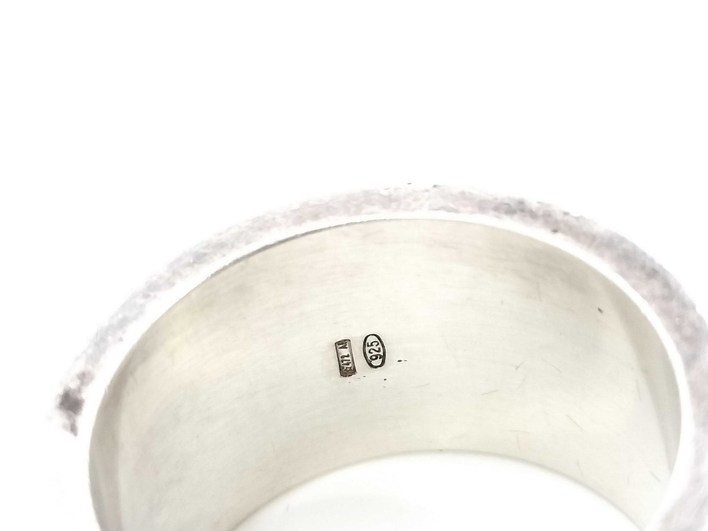 GUCCI Silver Ring 14.5g 925 Stamped Ring