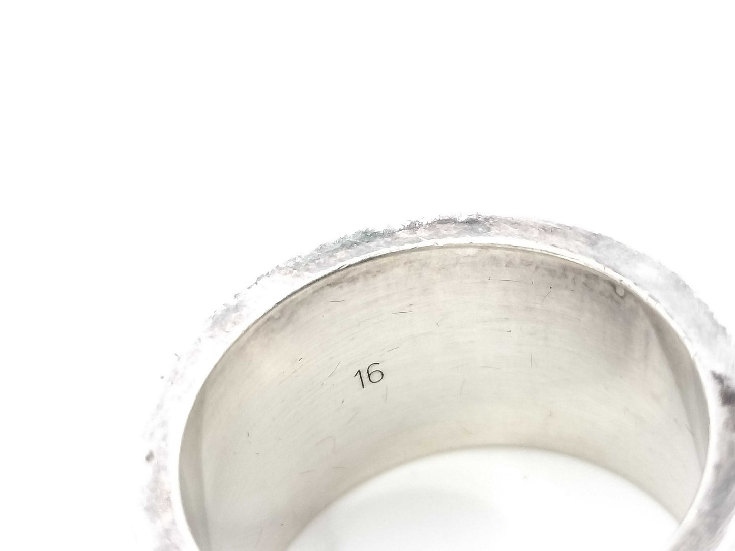 GUCCI Silver Ring 14.5g 925 Stamped Ring