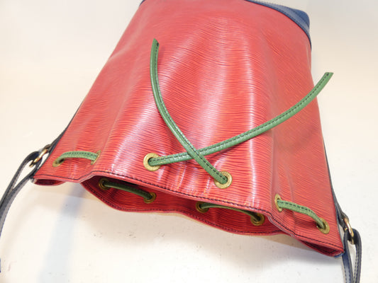 LOUIS VUITTON Epi Noe Tricolor Shoulder Bag