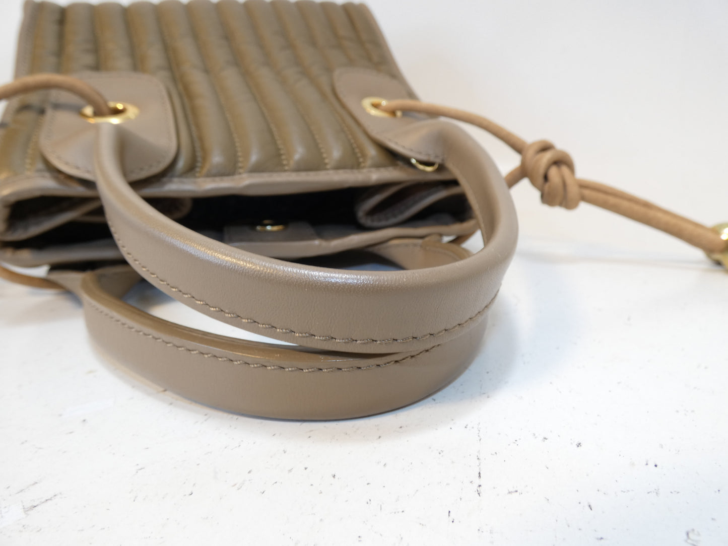 SEE BY CHLOE SEE BY CHLOE Vertical Stitch Stripe Handbag