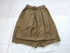 Yves Saint Laurent Khaki Flared Skirt