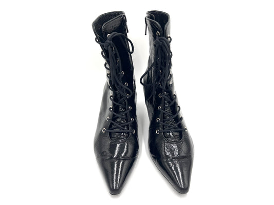 OTA 6749 Lace-up Short Boots Black Size 23cm Other Shoes