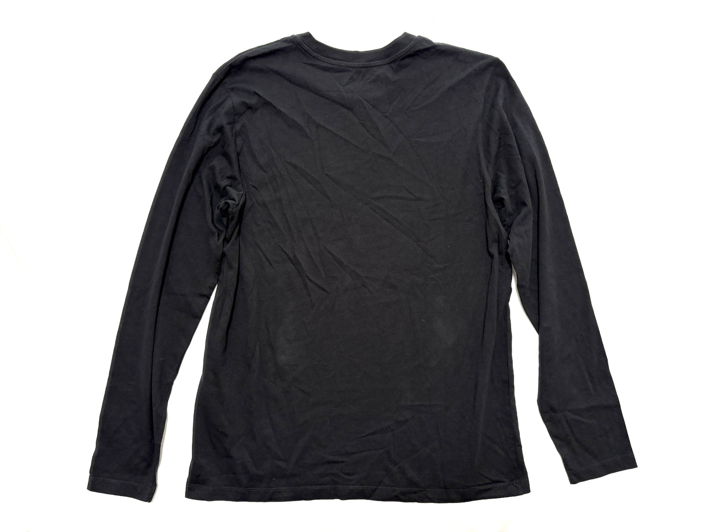 COACH CB672 Logo Long T-Shirt Black Size L T-Shirt