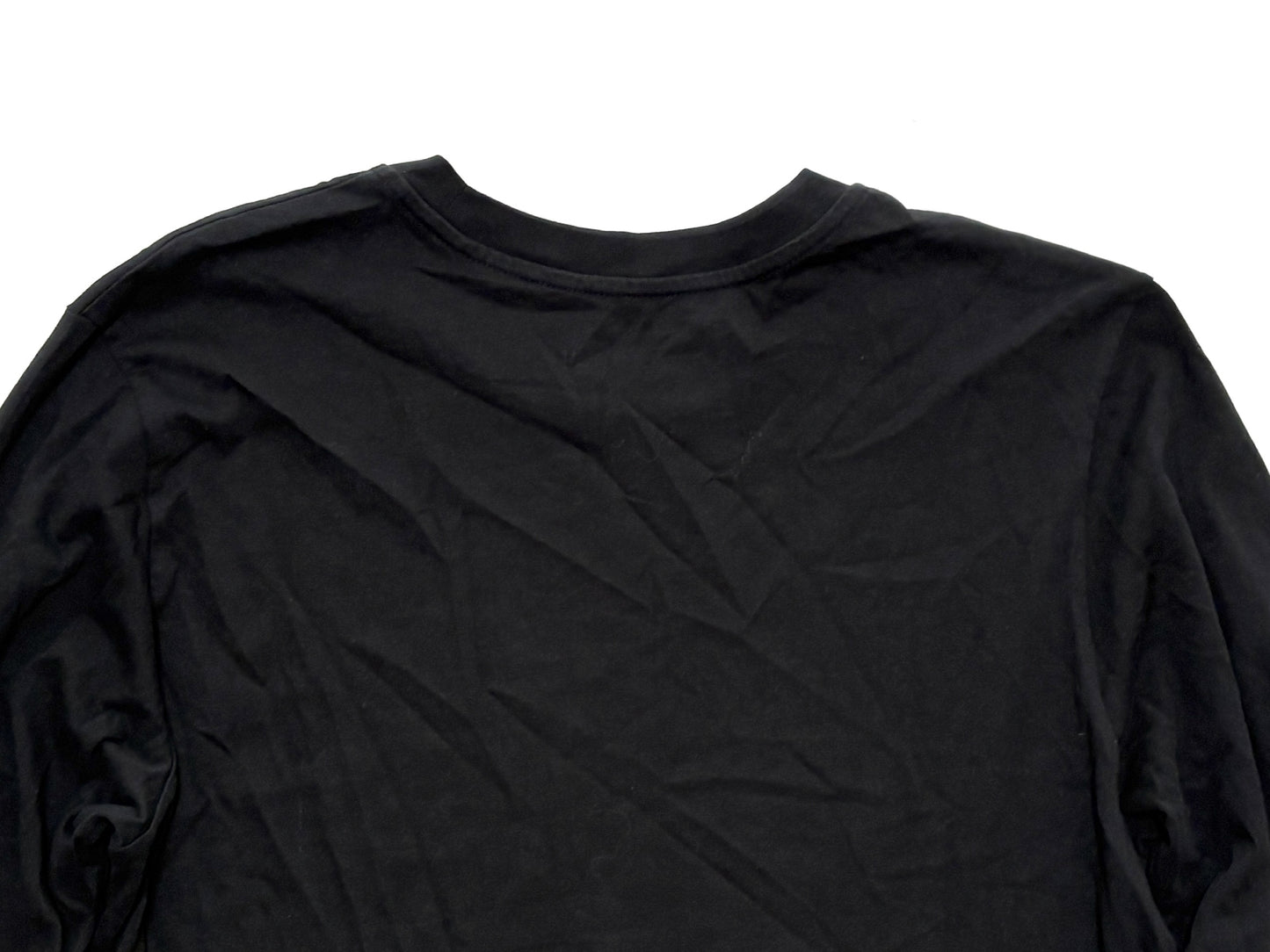 COACH CB672 Logo Long T-Shirt Black Size L T-Shirt