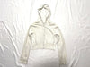 CELINE Hooded Off-White Cardigan, Size 130
