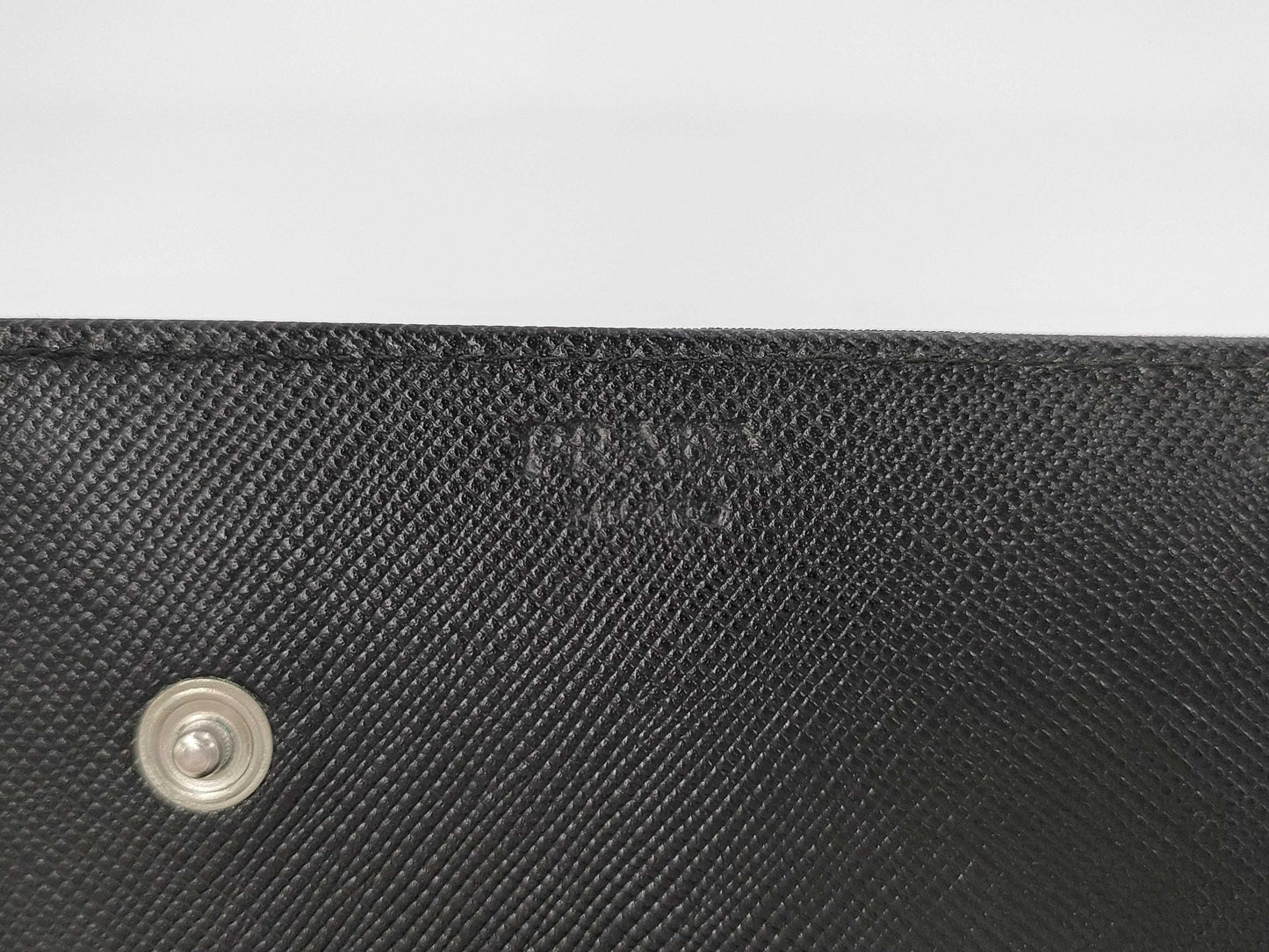 PRADA Prada long wallet nylon wallet