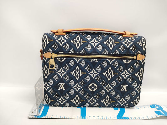 LOUIS VUITTON Pochette Metis MM Since 1854 Navy M57395 Shoulder Bag