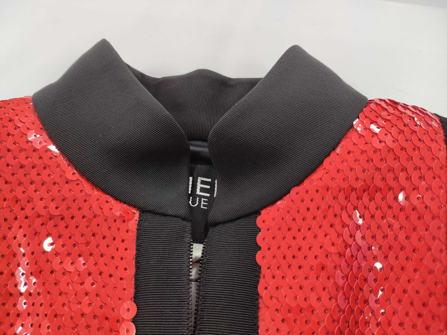 CHANEL 1991 Sequin Scuba Jacket, Brand New, Size 34