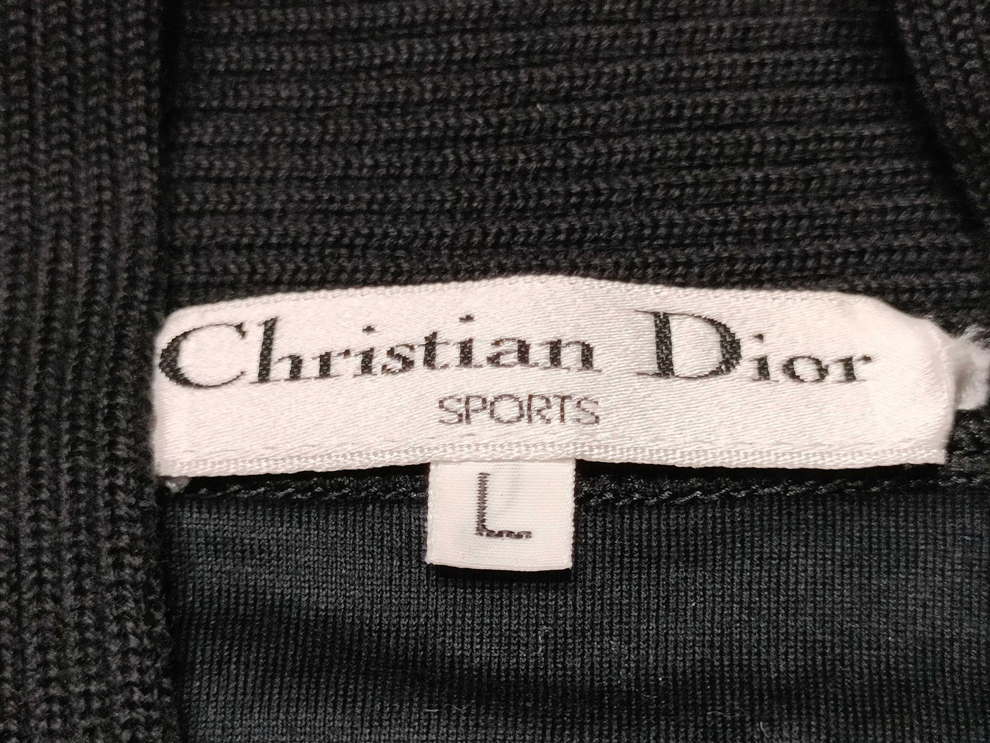 Dior Dior Large Logo Knit Vest, Size L