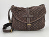 LOUIS VUITTON Louis Vuitton Mini Lin Saumur Shoulder Bag