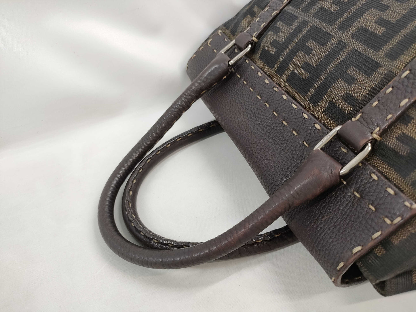 FENDI FENDI Zucca Selleria Handbag Handbag