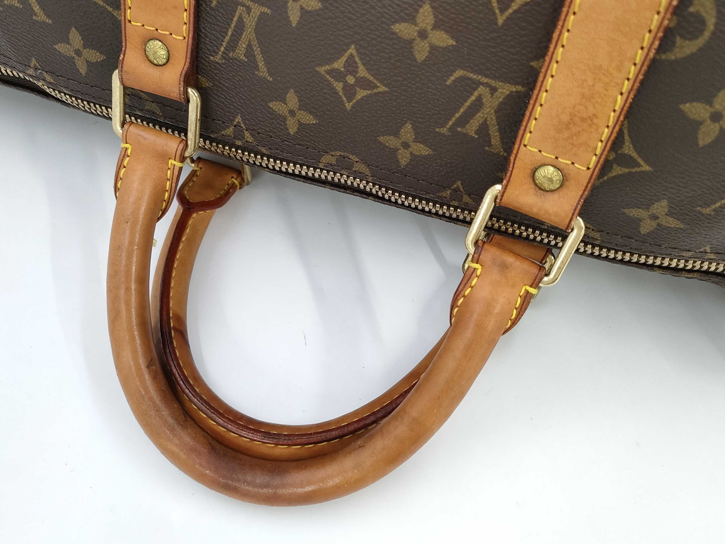LOUIS VUITTON Monogram Louis Vuitton Keepall 50 Monogram Boston Bag M41426/FL0012