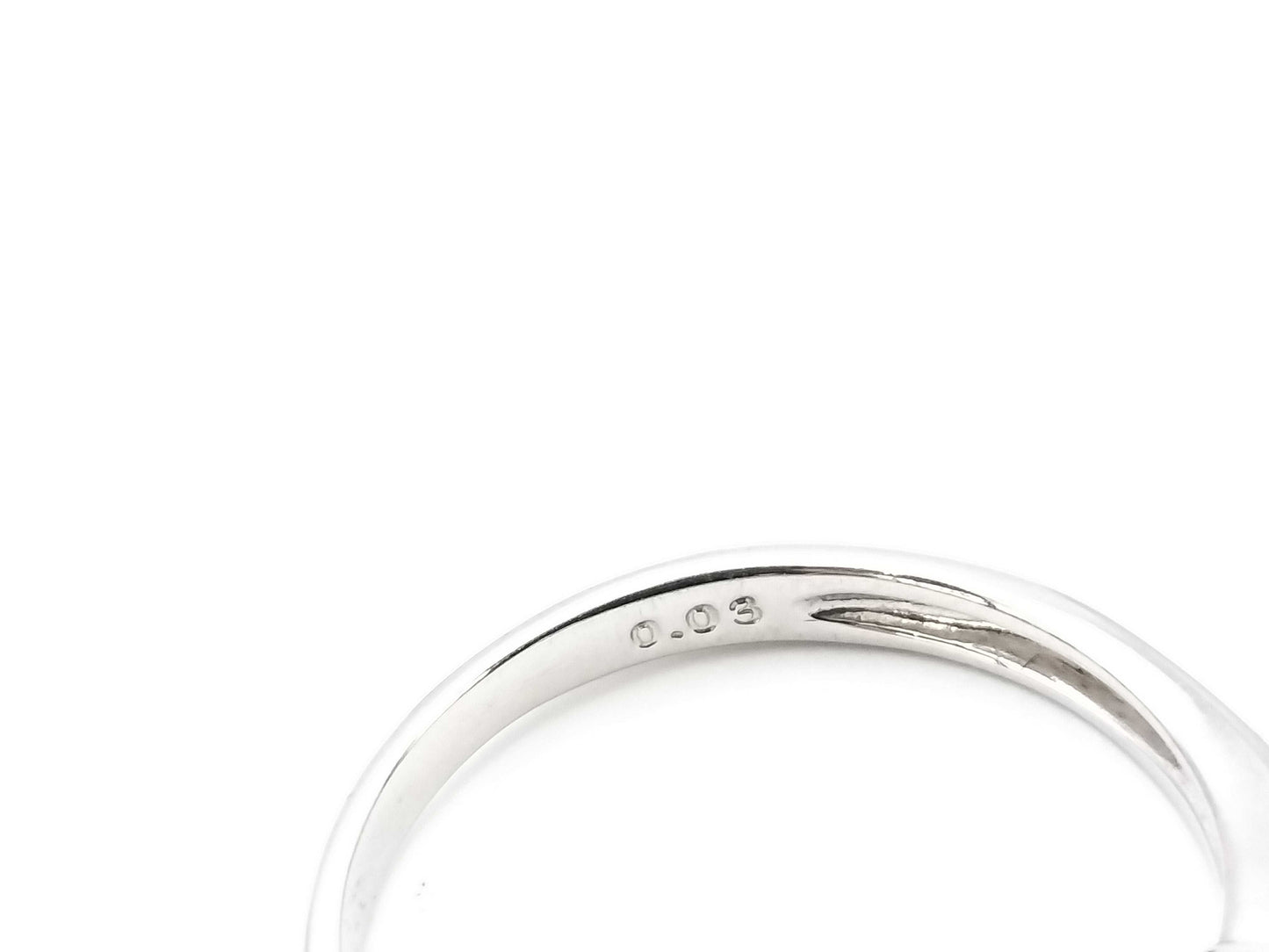 D0.240ct FD0.03ct PT900 3.2g Ring