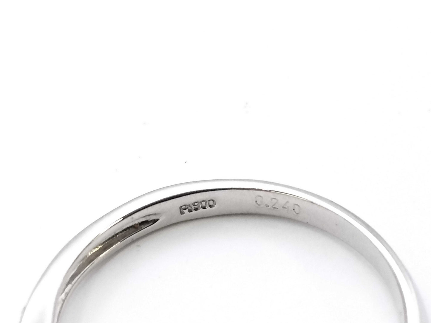 D0.240ct FD0.03ct PT900 3.2g Ring