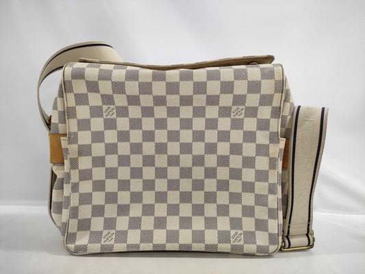 LOUIS VUITTON Damier Azur Naviglio Shoulder Bag Messenger Bag Shoulder Bag