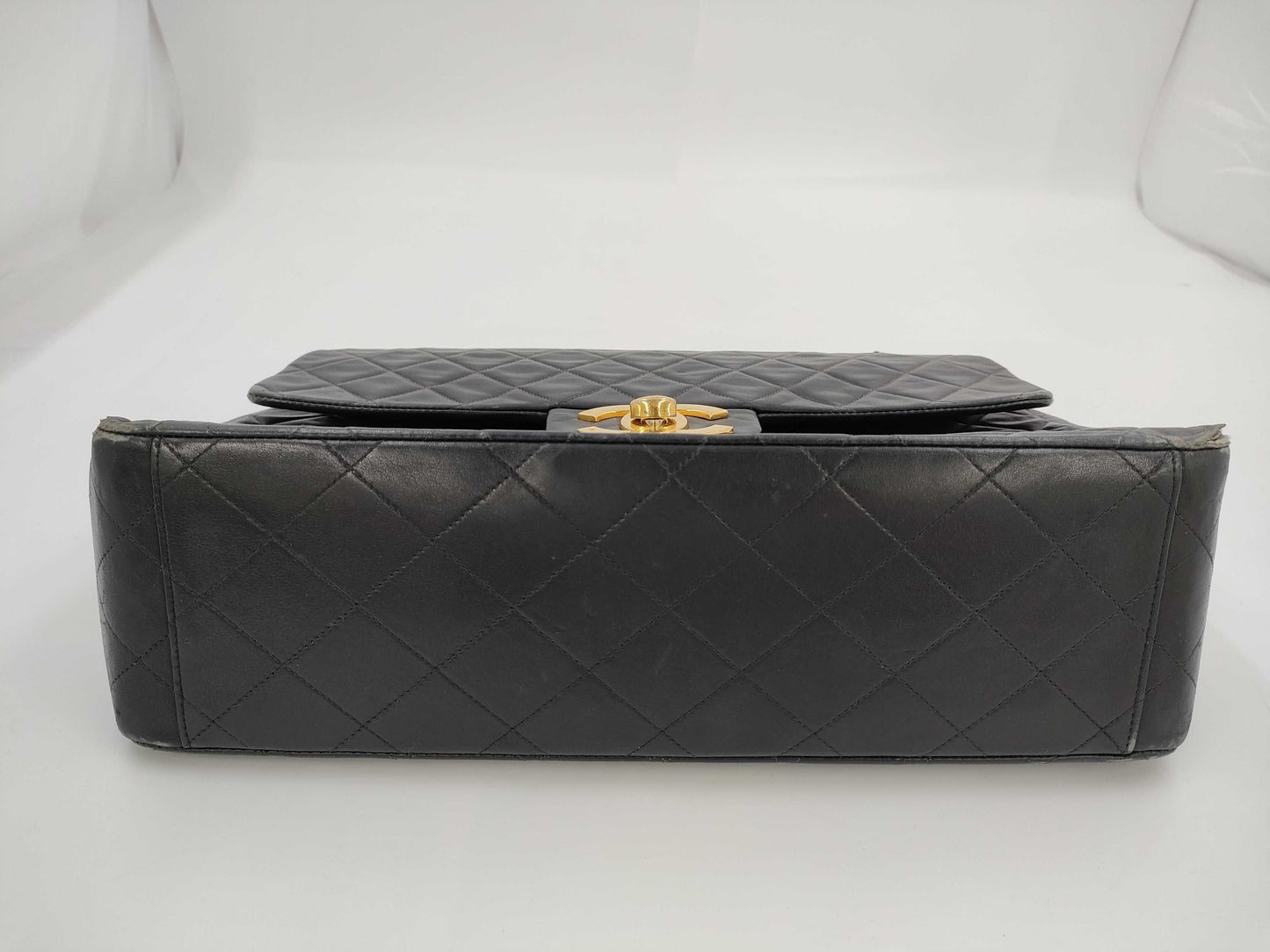 CHANEL Shoulder Bag, Deca Matelasse, Black