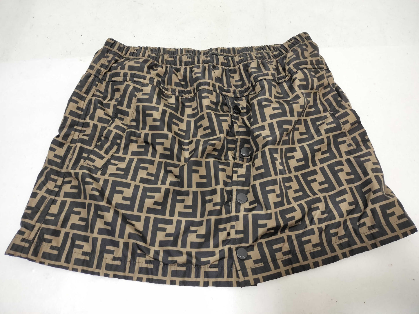 FENDI Zucca Print Mini Skirt Women's SM Skirt