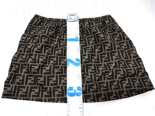 FENDI Zucca Print Mini Skirt Women's SM Skirt