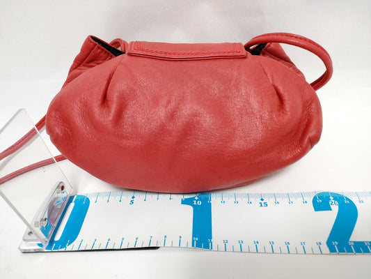 LOEWE Loewe Shoulder Bag Leather Red Shoulder Bag