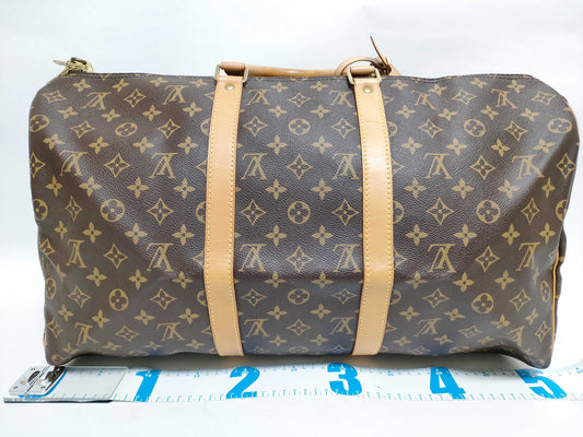 LOUIS VUITTON Monogram Louis Vuitton LOUIS VUITTON Keepall Boston Bag