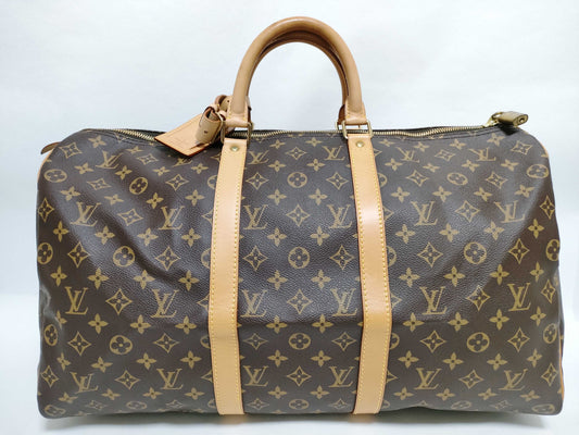 LOUIS VUITTON Monogram Louis Vuitton LOUIS VUITTON Keepall Boston Bag