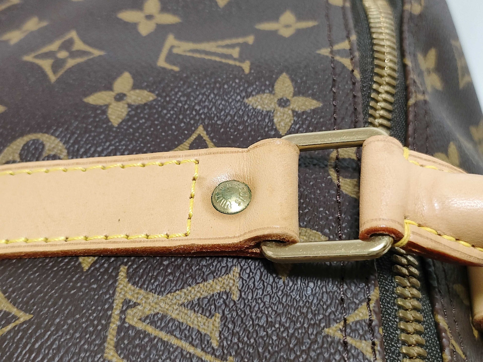 LOUIS VUITTON Monogram Louis Vuitton LOUIS VUITTON Keepall Boston Bag