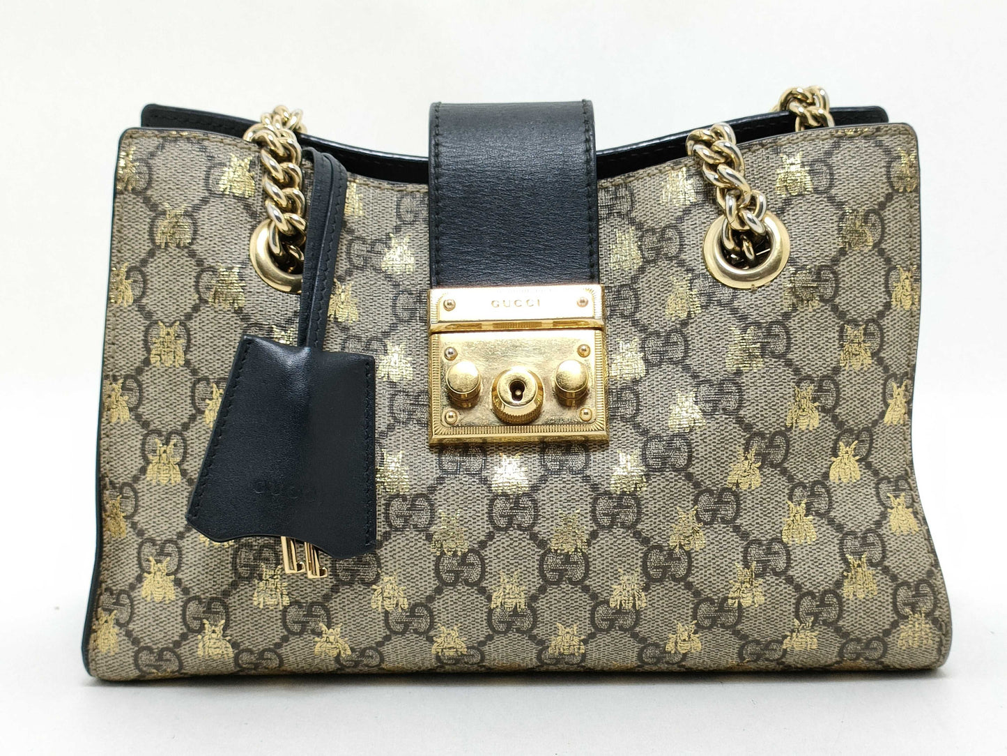 GUCCI Padlock GG Small Shoulder Bag
