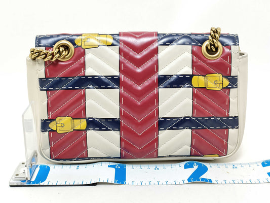 GUCCI GUCCI GUCCI Shoulder Bag GG Marmont Leather Shoulder Bag