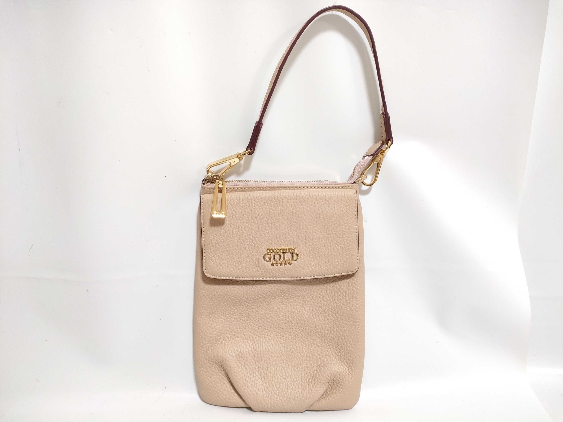 COCOCELUX Leather Shoulder Bag