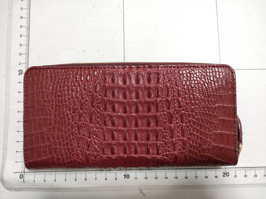 Crocodile leather wallet