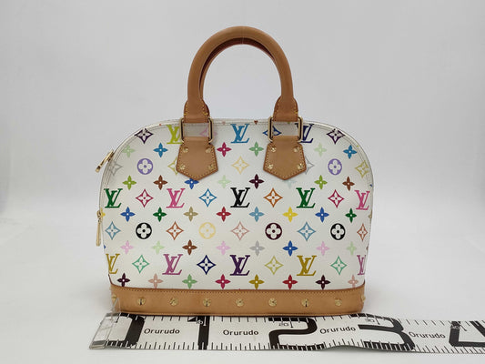 LOUIS VUITTON Monogram Multicolore Alma Handbag