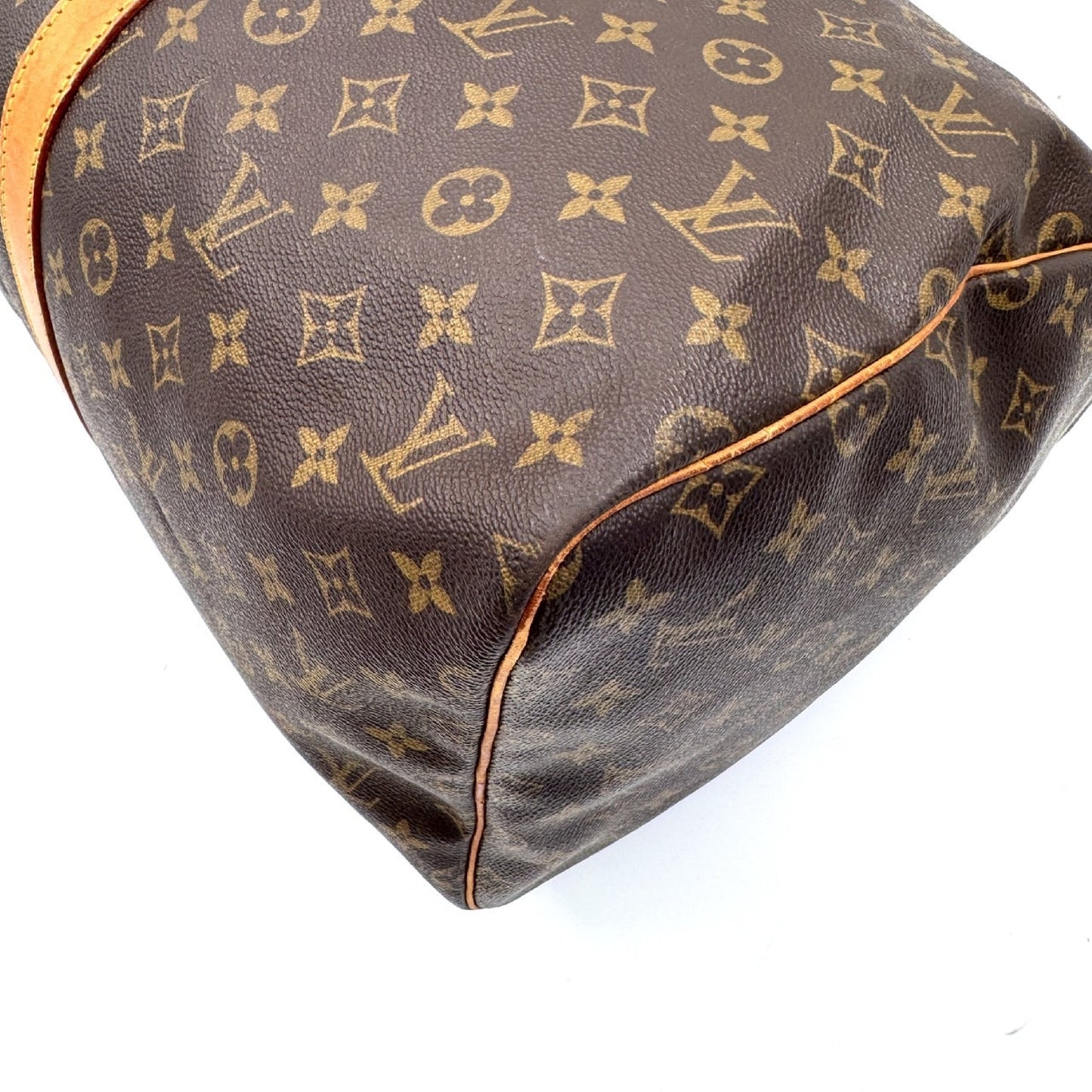 LOUIS VUITTON Monogram Keepall 55 Boston Bag