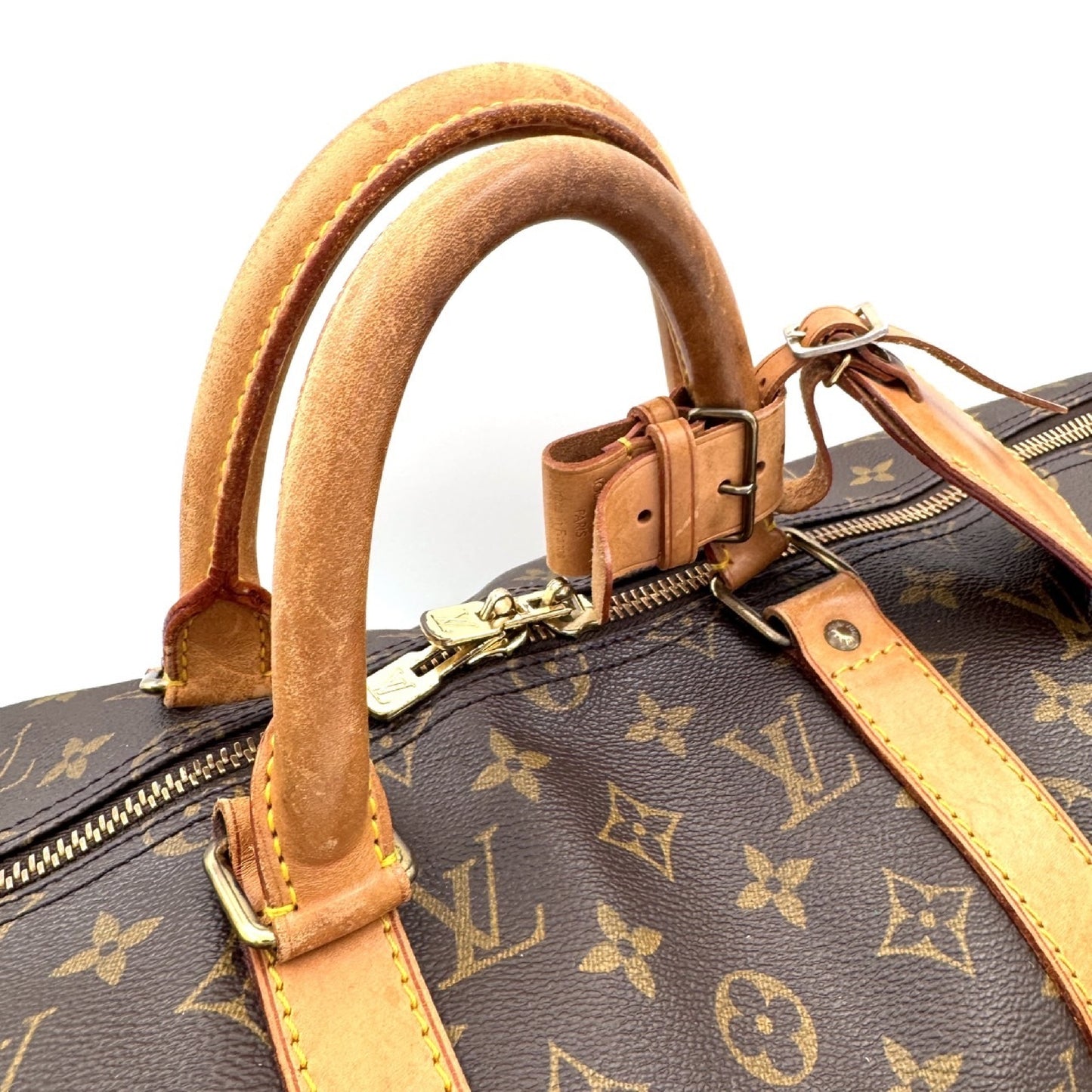 LOUIS VUITTON Monogram Keepall 50 Boston Bag