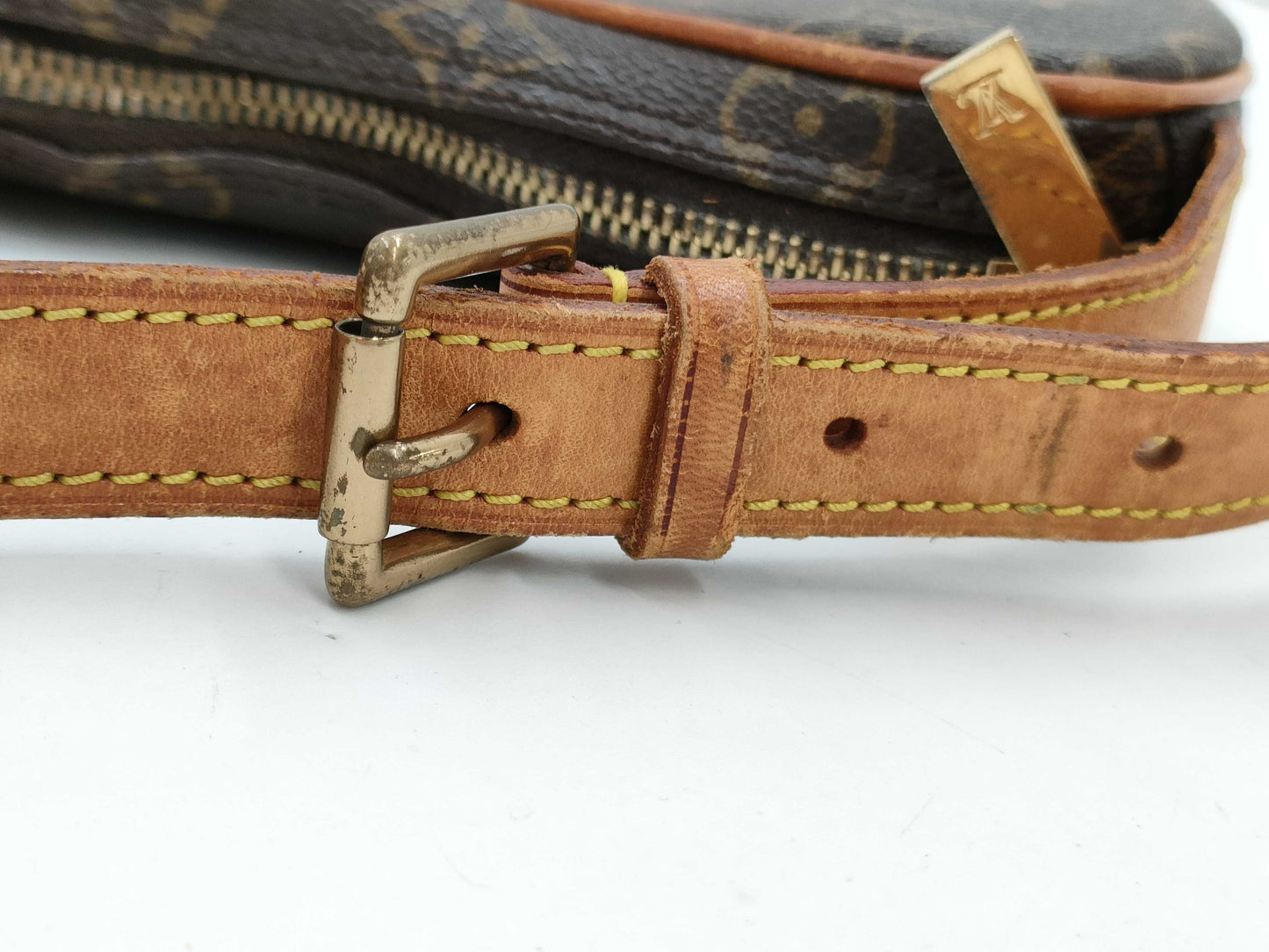LOUIS VUITTON Monogram Croissant Pochette M51510 Bag