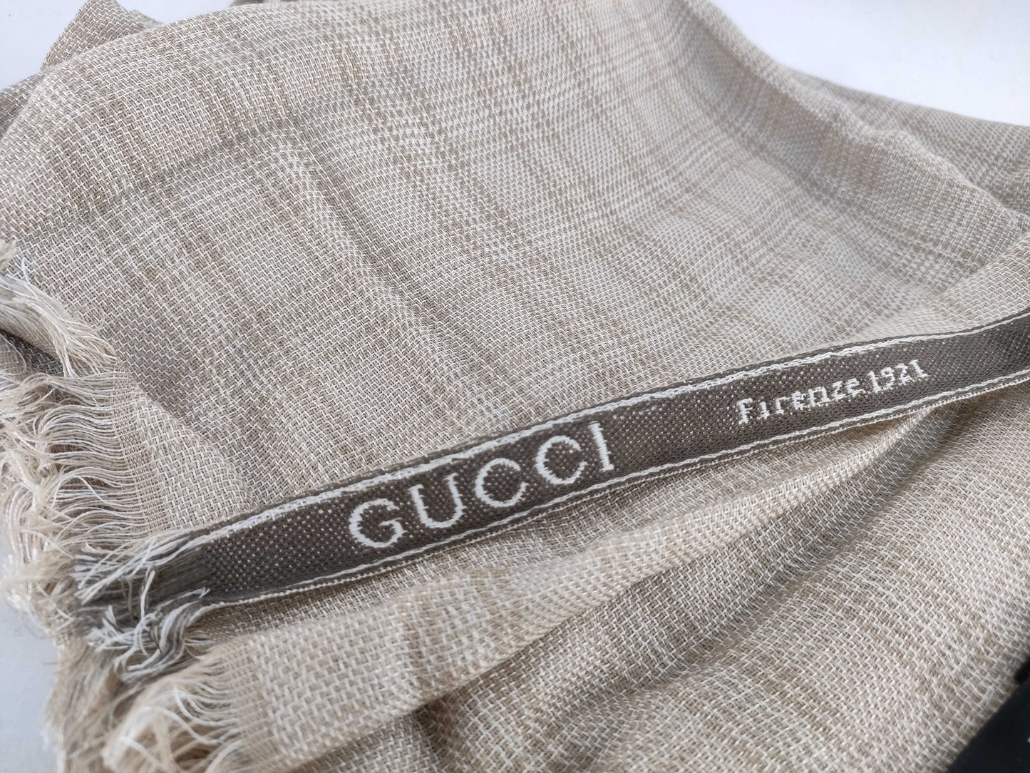 GUCCI GUCCI 70X195 Check Scarf