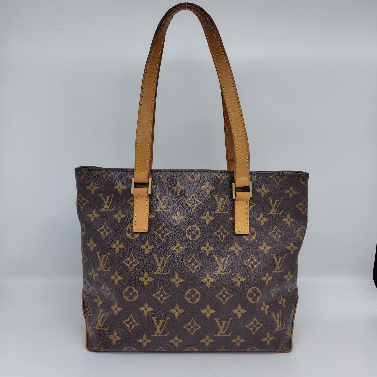 LOUIS VUITTON Monogram Cabas Piano Tote Bag