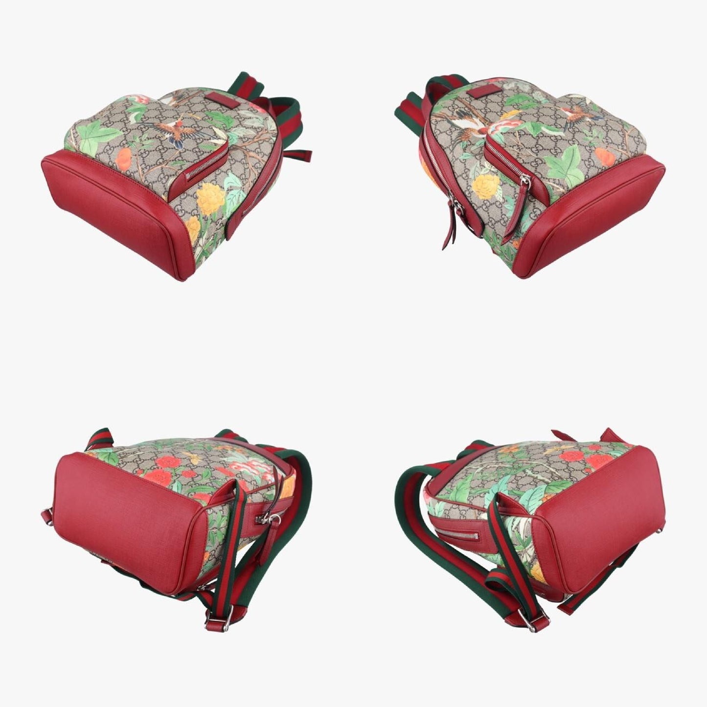 GUCCI GG Supreme Tian Multicolor PVC Coated Canvas Backpack 427042D021368742