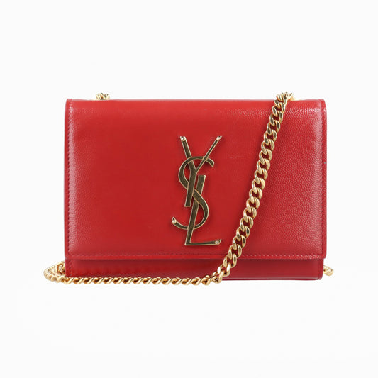 Yves Saint Laurent Kate Red Caviar Skin Shoulder Bag 344620FLY344620.1213