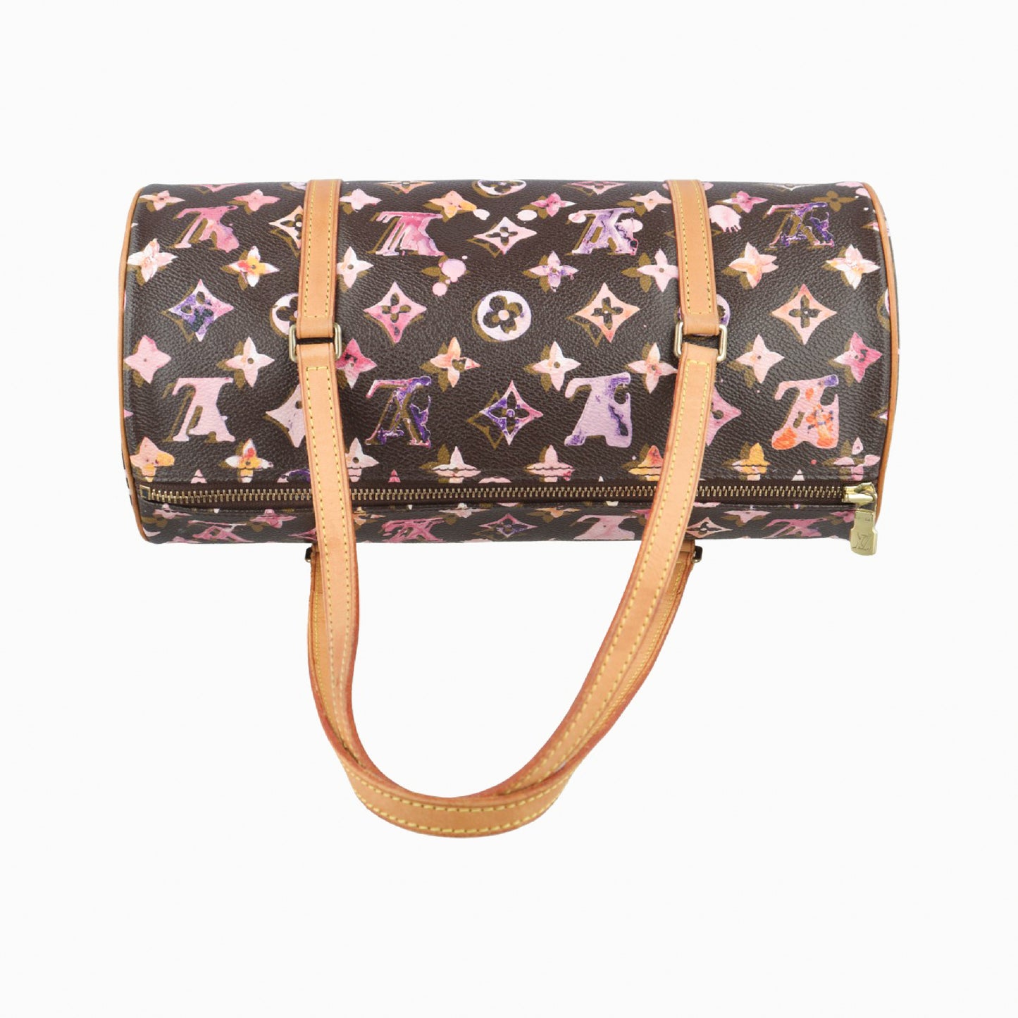 LOUIS VUITTON Papillon GM Monogram/Brown x Multi Monogram Watercolor Tote Bag M95753 MB2028