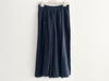 Christian Wijnants Silk Wide Pants, Navy, Size 36
