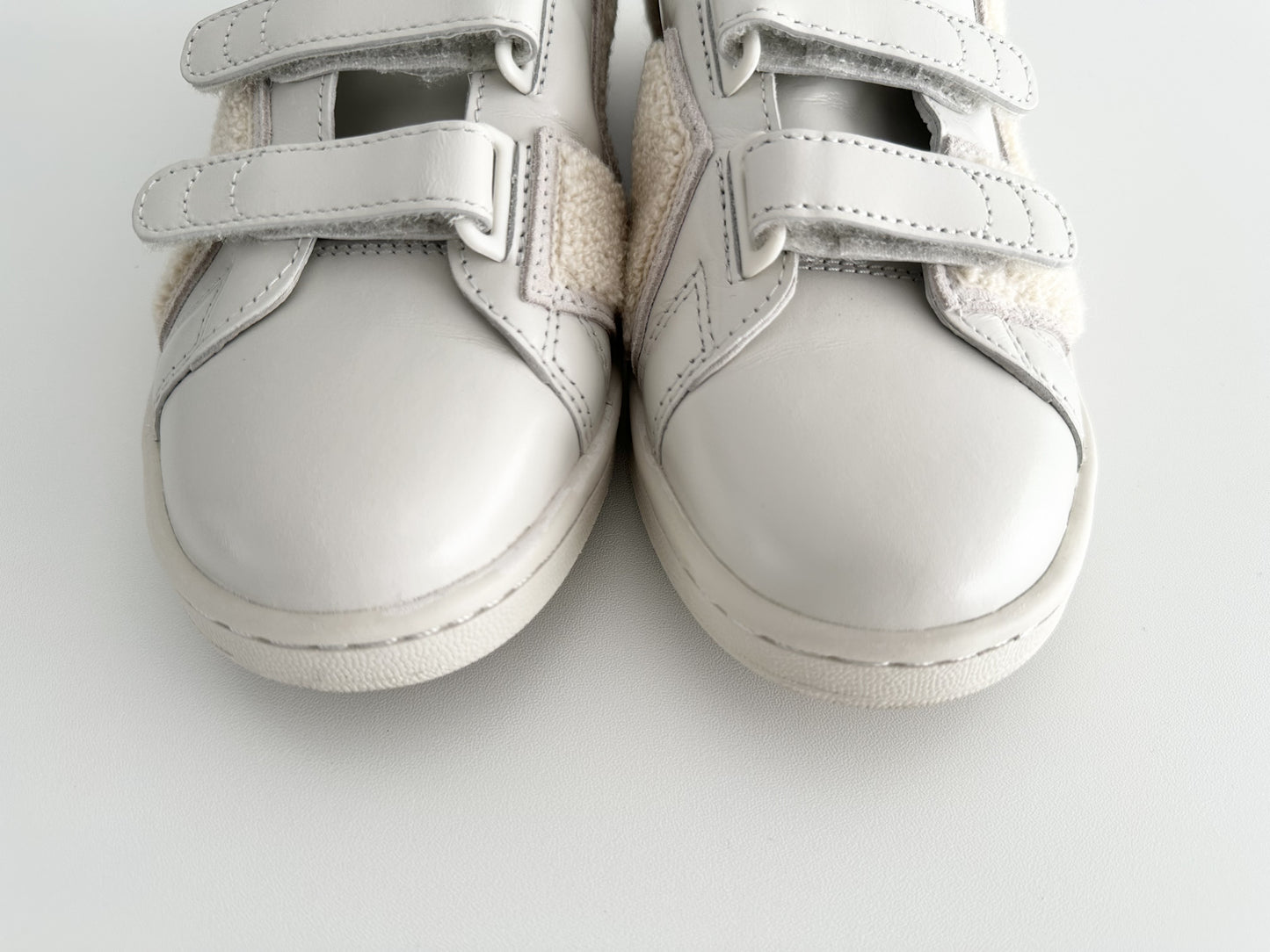 RAF SIMONS x adidas collaboration sneakers, white, UK size 5