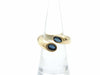 Cartier Ellipse #49 Sapphire Yellow Gold 750 10.6g Ring