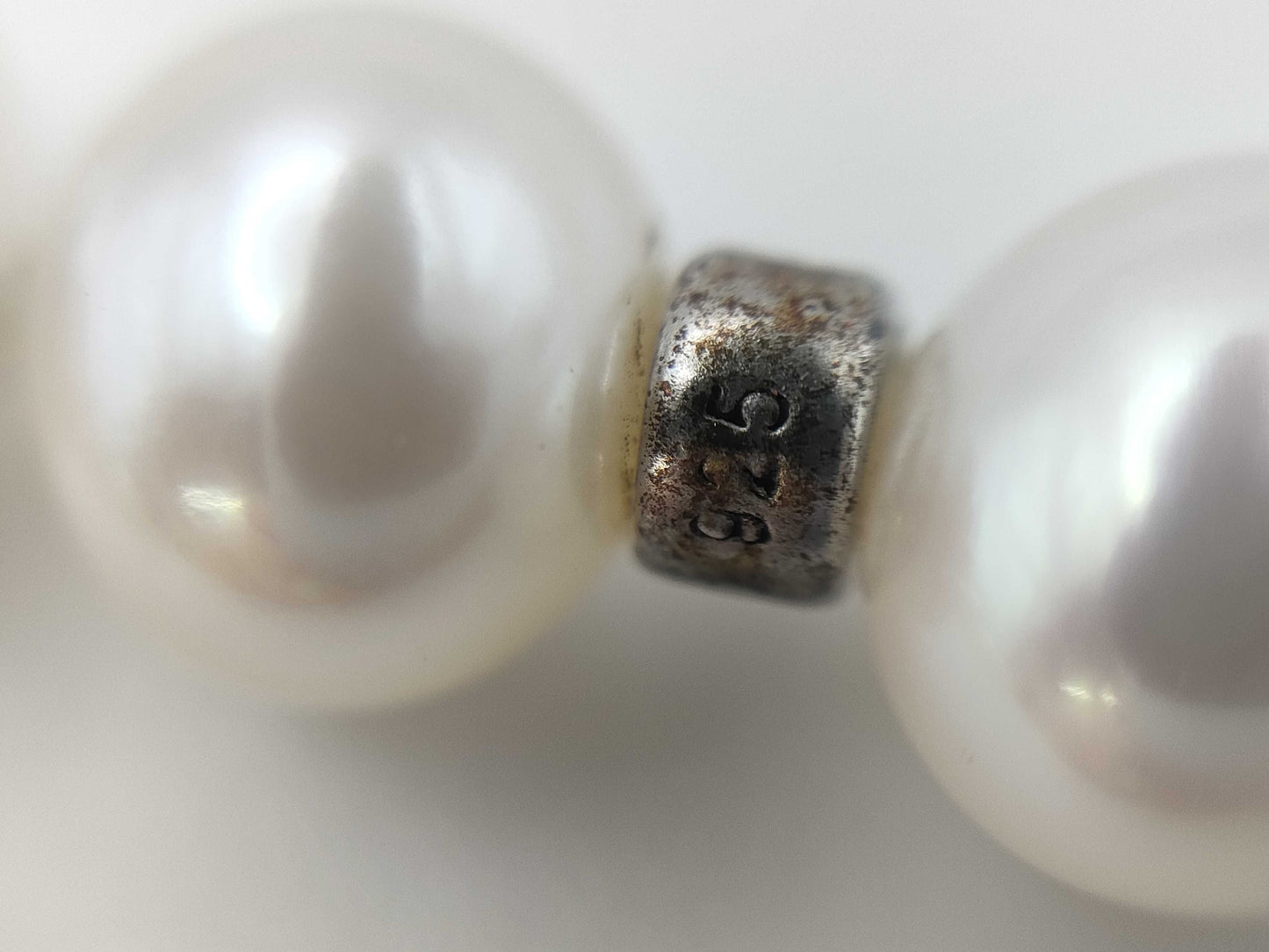 Tiffany & Co. Semi-Round Pearl Necklace, Approx. 7.3-8.5mm Diameter, 925, 206.5g