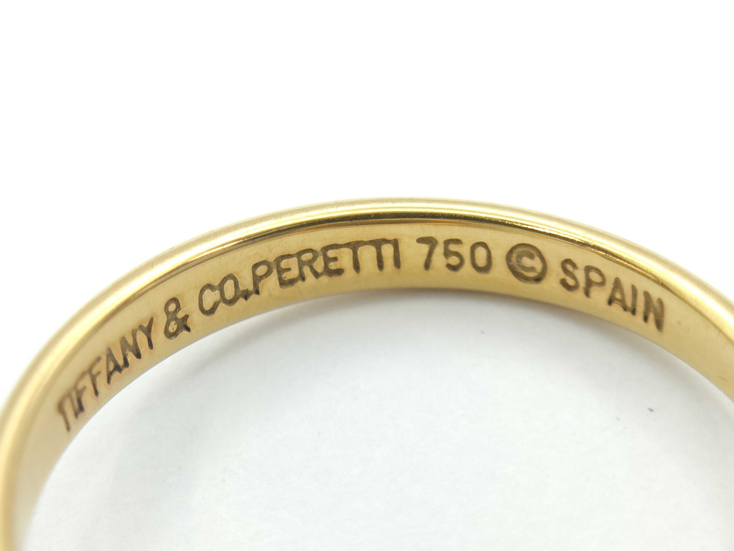 Tiffany & Co. Open Wave 750 2.7g Ring