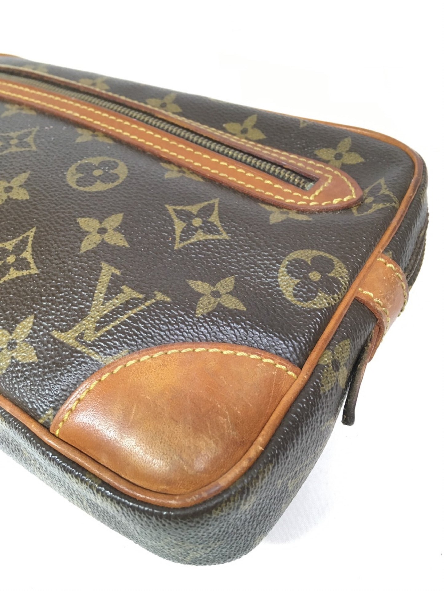 LOUIS VUITTON Louis Vuitton Monogram Clutch Bag Handbag Handbag