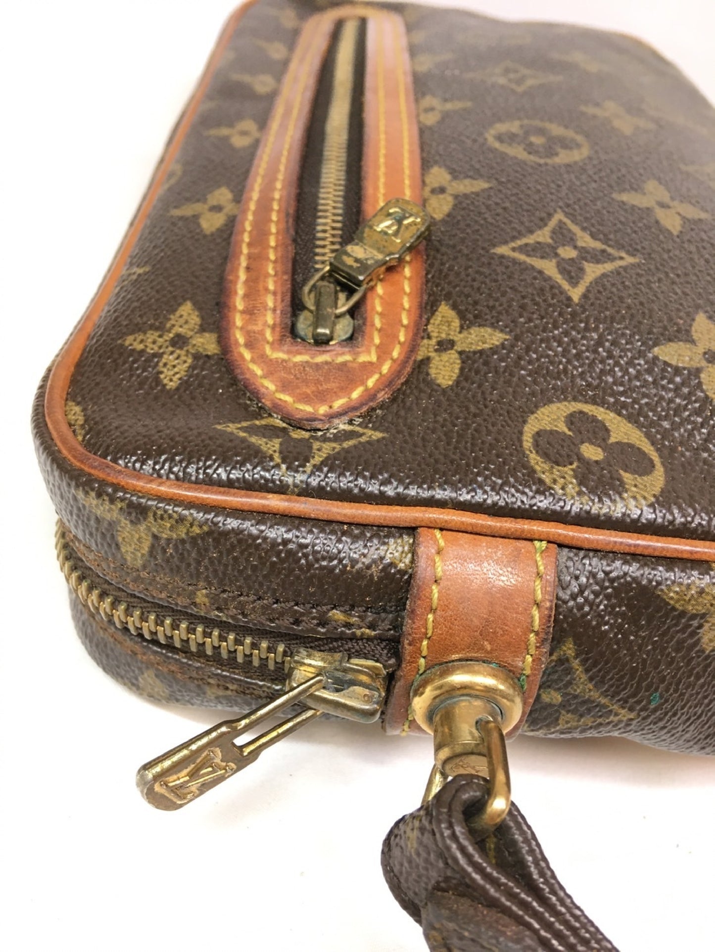 LOUIS VUITTON Louis Vuitton Monogram Clutch Bag Handbag Handbag